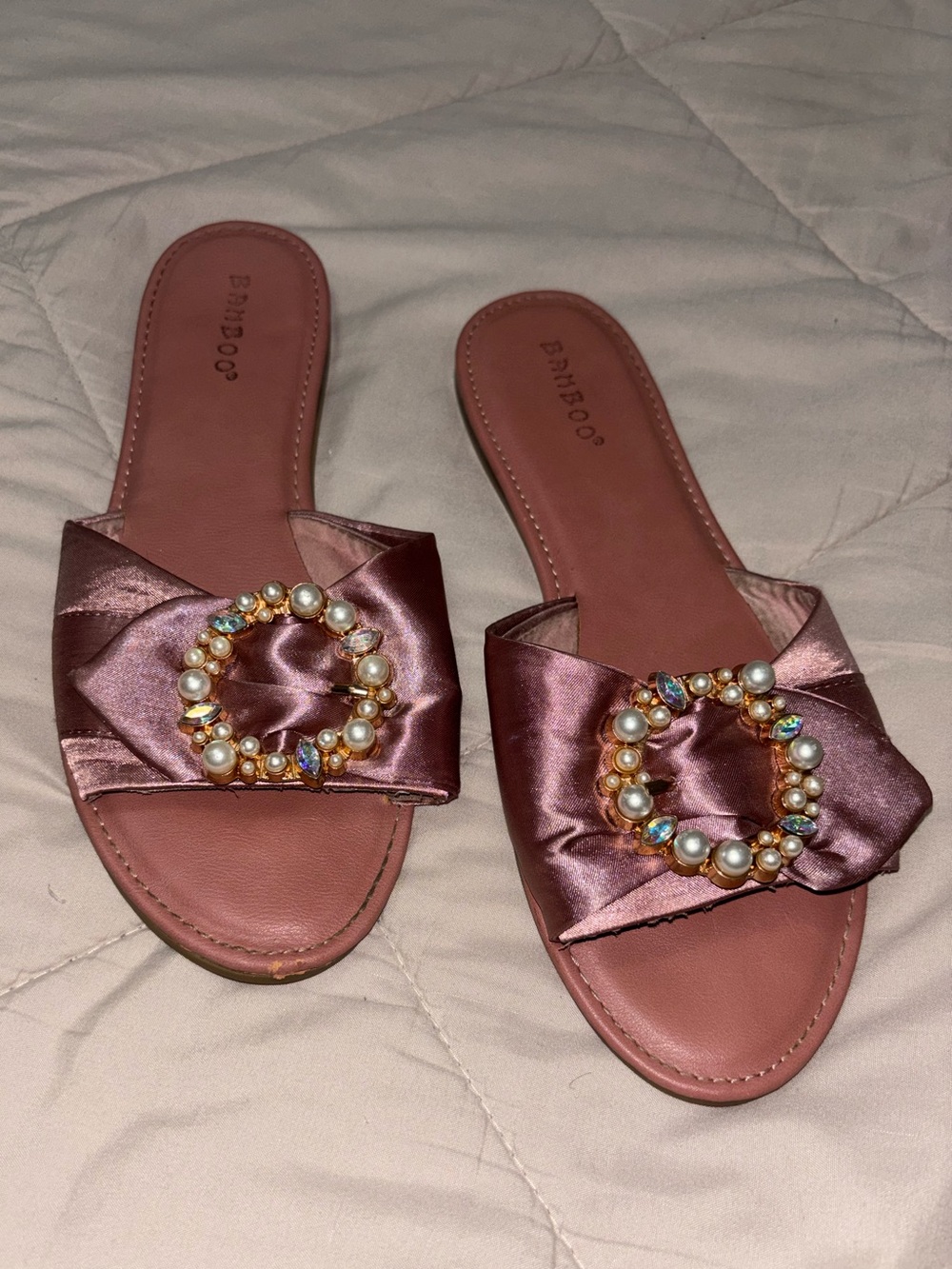 Bamboo Sandals Size 8